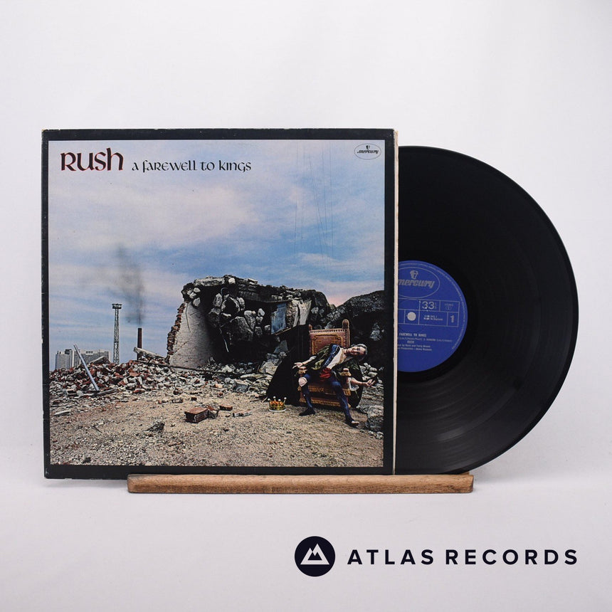 Rush A Farewell To Kings LP Vinyl Record - Front Cover & Record