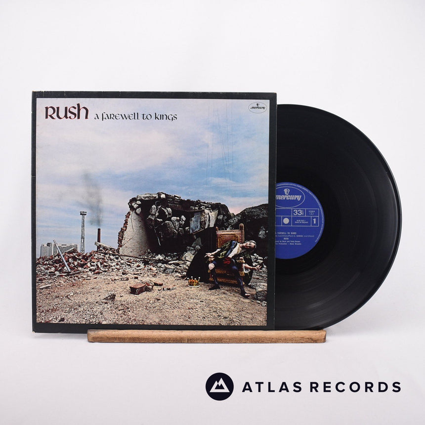 Rush A Farewell To Kings LP Vinyl Record - Front Cover & Record