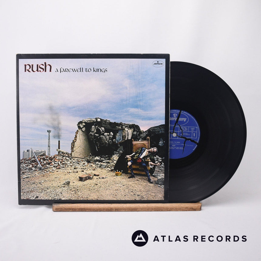 Rush A Farewell To Kings LP Vinyl Record - Front Cover & Record