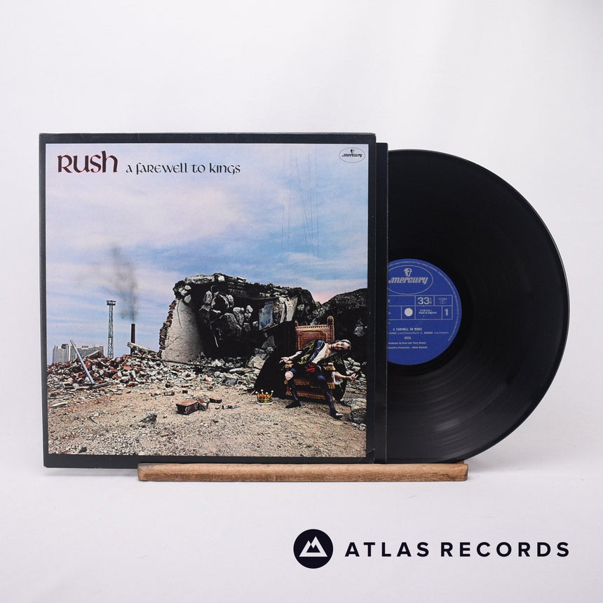 Rush A Farewell To Kings LP Vinyl Record - Front Cover & Record