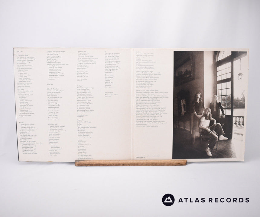 Rush - A Farewell To Kings - Gatefold 1Y 2Y LP Vinyl Record - VG+/EX