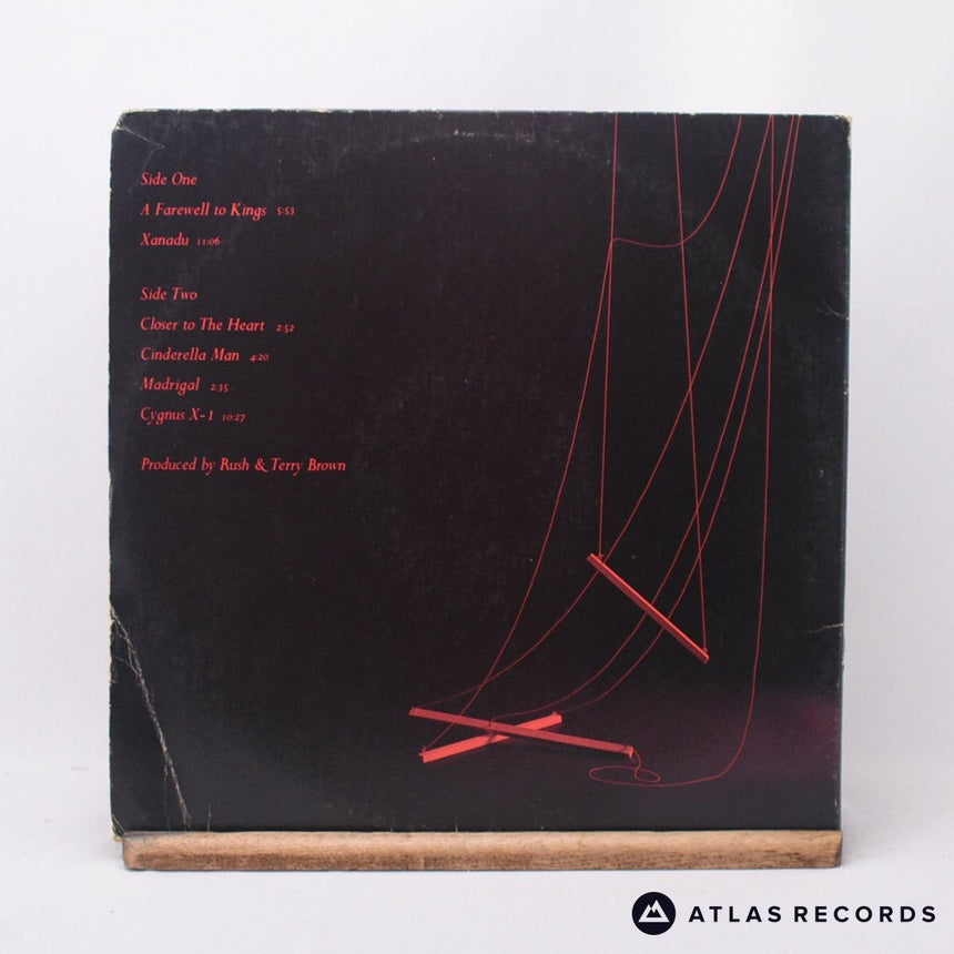 Rush - A Farewell To Kings - Us A6 B5 LP Vinyl Record - VG+/VG+