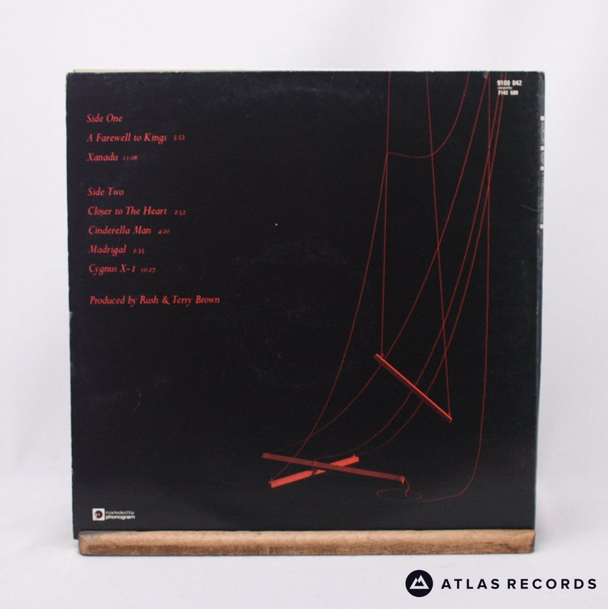 Rush - A Farewell To Kings - Gatefold 1Y//3 2Y//4 LP Vinyl Record - VG+/VG+