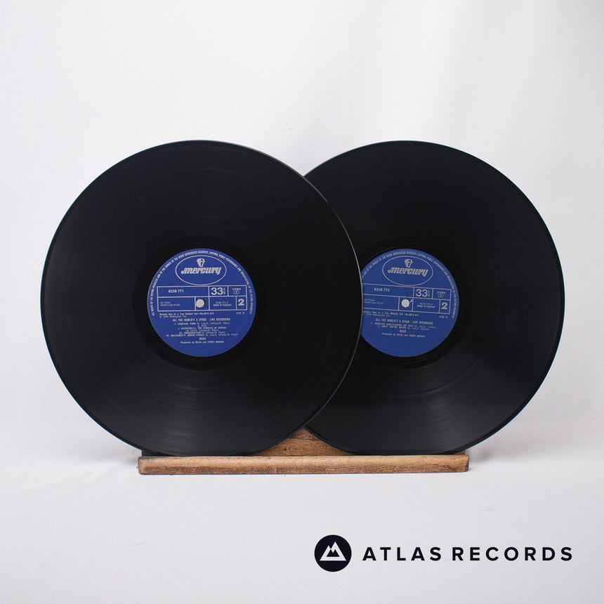 Rush - All The World's A Stage - Gatefold 1Y 2Y 2 x LP Vinyl Record - VG+/EX