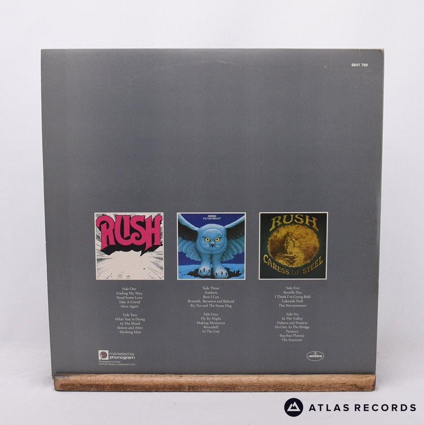 Rush - Archives - Gatefold 3 x LP Vinyl Record - EX/EX