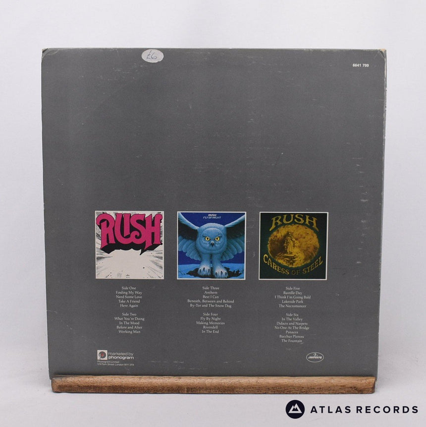 Rush - Archives - Gatefold 3 x LP Vinyl Record - VG+/EX