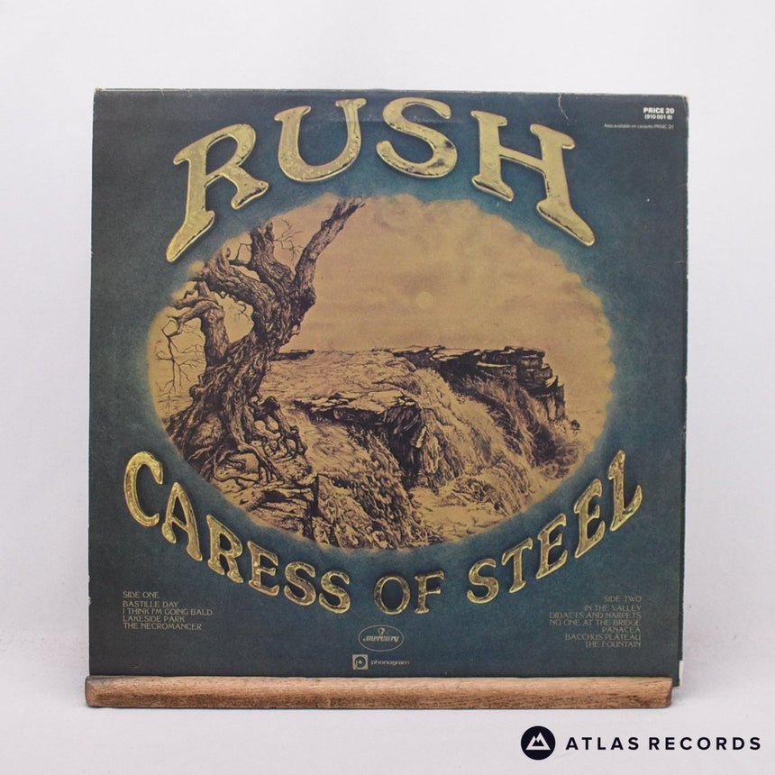 Rush - Caress Of Steel - Reissue Repress A//1 B//1 LP Vinyl Record - VG+/VG+