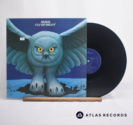 Rush Fly By Night LP Vinyl Record - Front Cover & Record