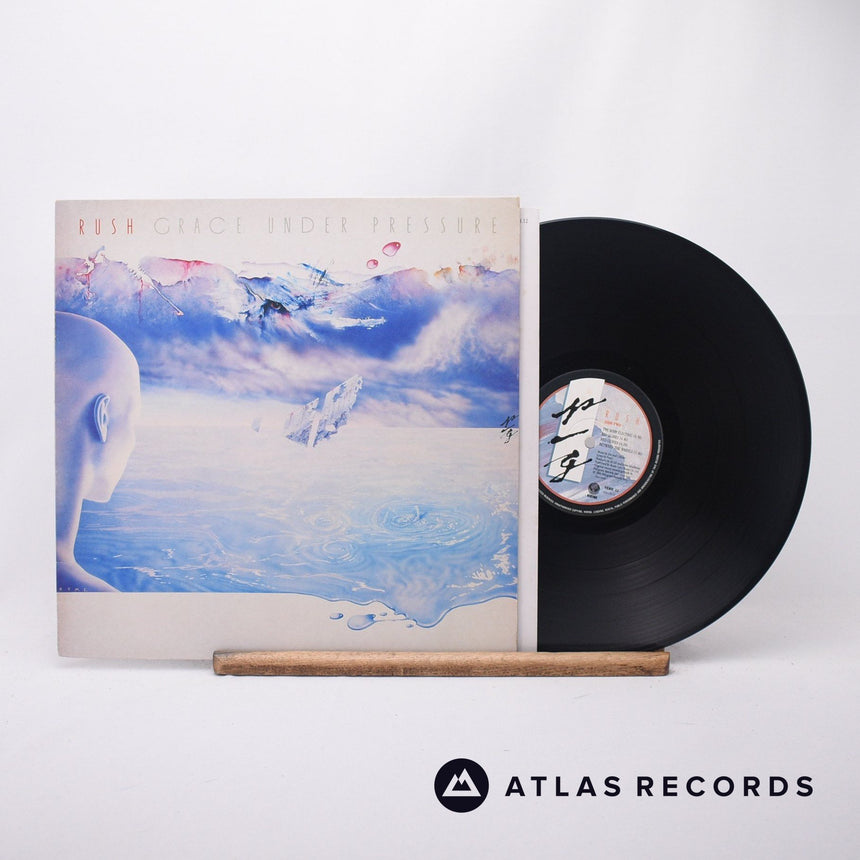 Rush Grace Under Pressure LP Vinyl Record - Front Cover & Record