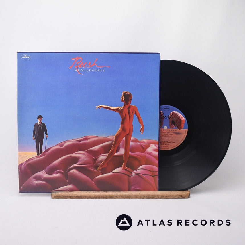 Rush - Hemispheres - Trident Gatefold LP Vinyl Record - EX/EX