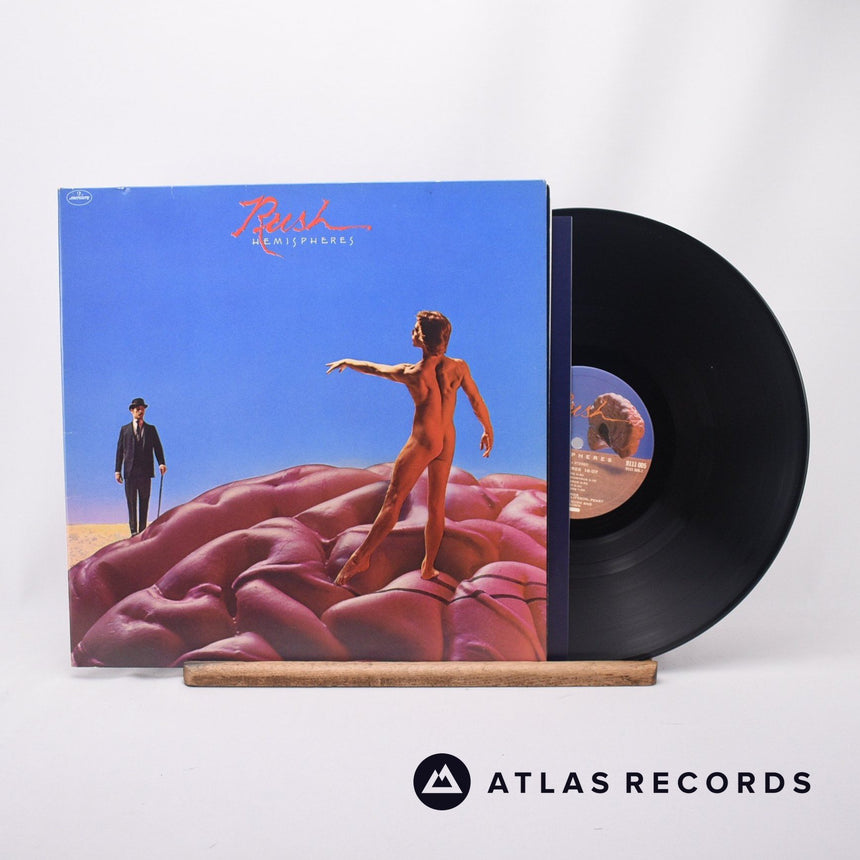 Rush Hemispheres LP Vinyl Record - Front Cover & Record