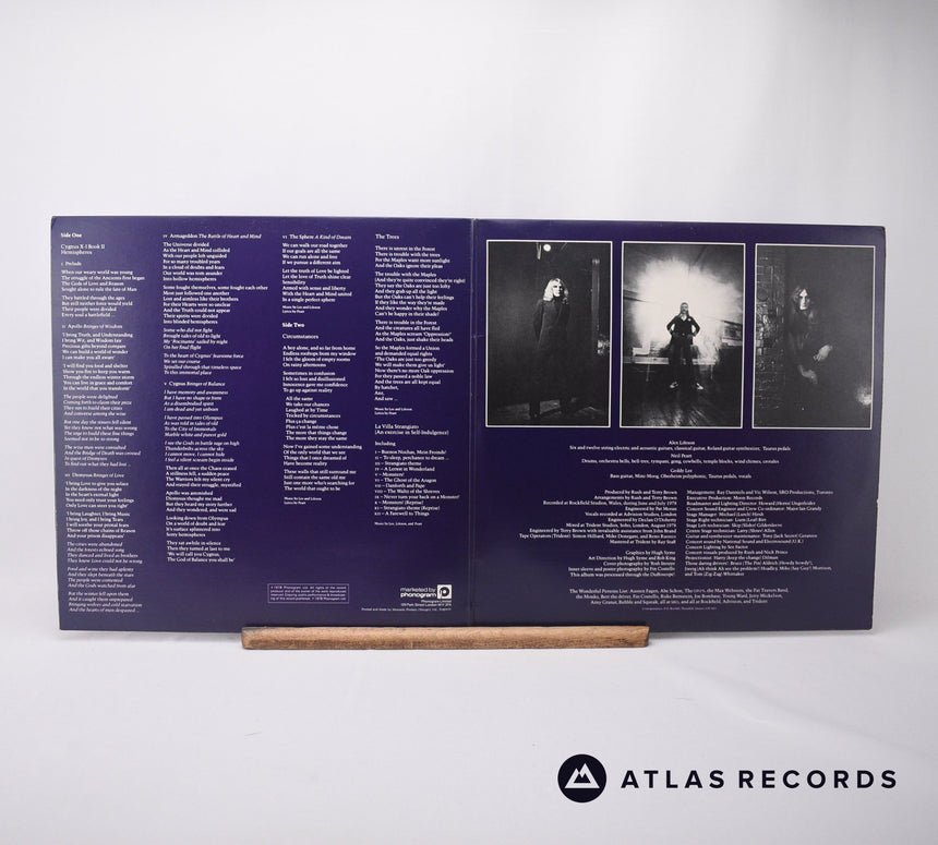 Rush - Hemispheres - Trident Gatefold LP Vinyl Record - EX/EX