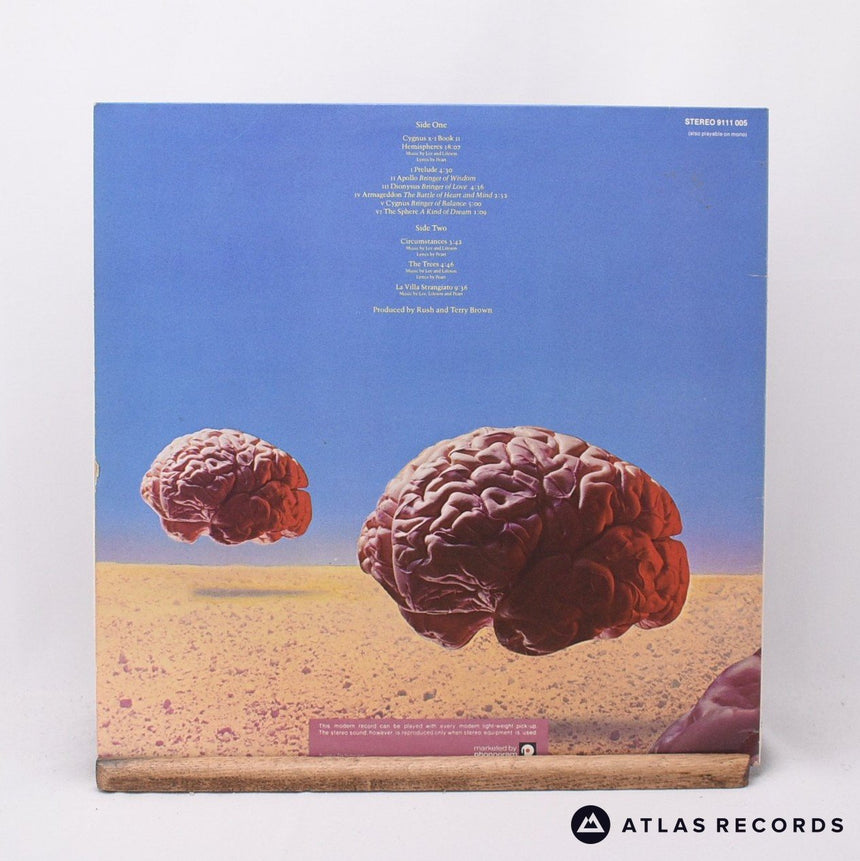 Rush - Hemispheres - Gatefold Insert Netherlands 1Y 2Y LP Vinyl Record - EX/EX