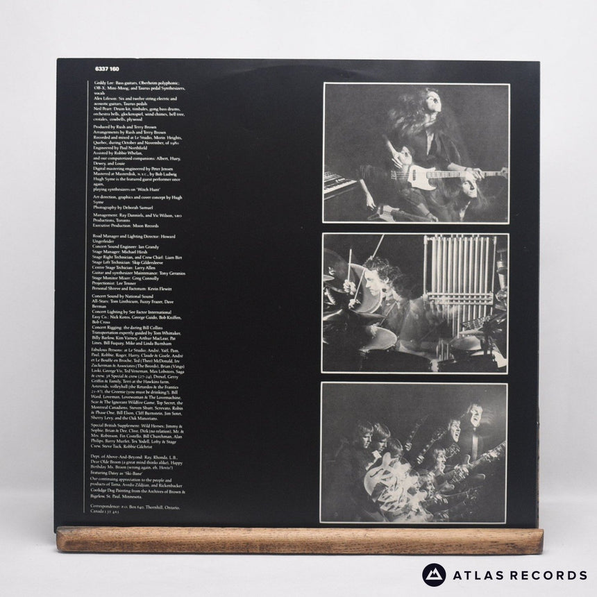 Rush - Moving Pictures - 1Y//2 2Y//1 LP Vinyl Record - VG+/EX