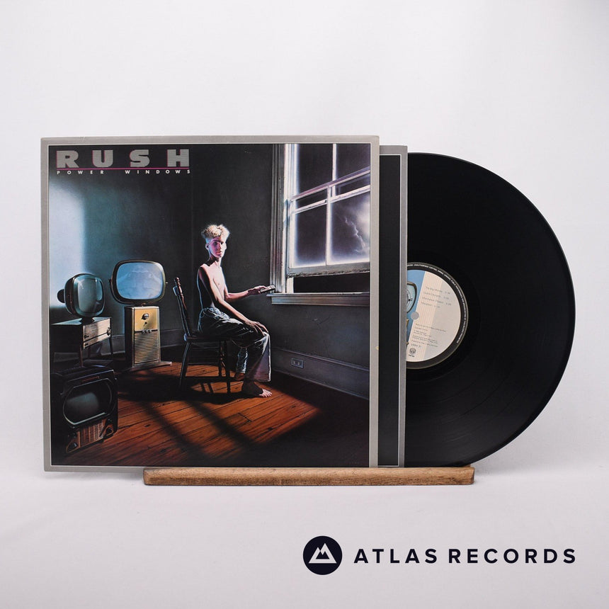 Rush Power Windows LP Vinyl Record - Front Cover & Record