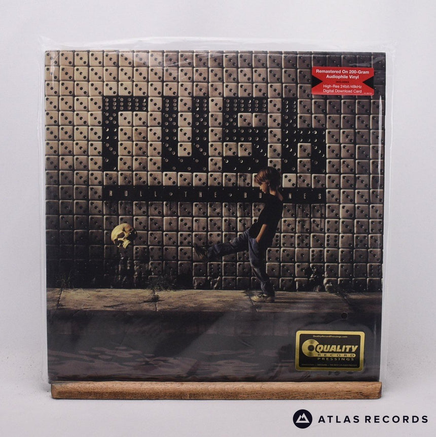 Rush Roll The Bones LP Vinyl Record - Front Cover & Record