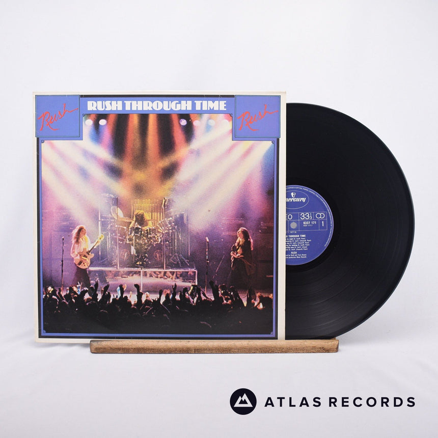 Rush Rush Through Time LP Vinyl Record - Front Cover & Record