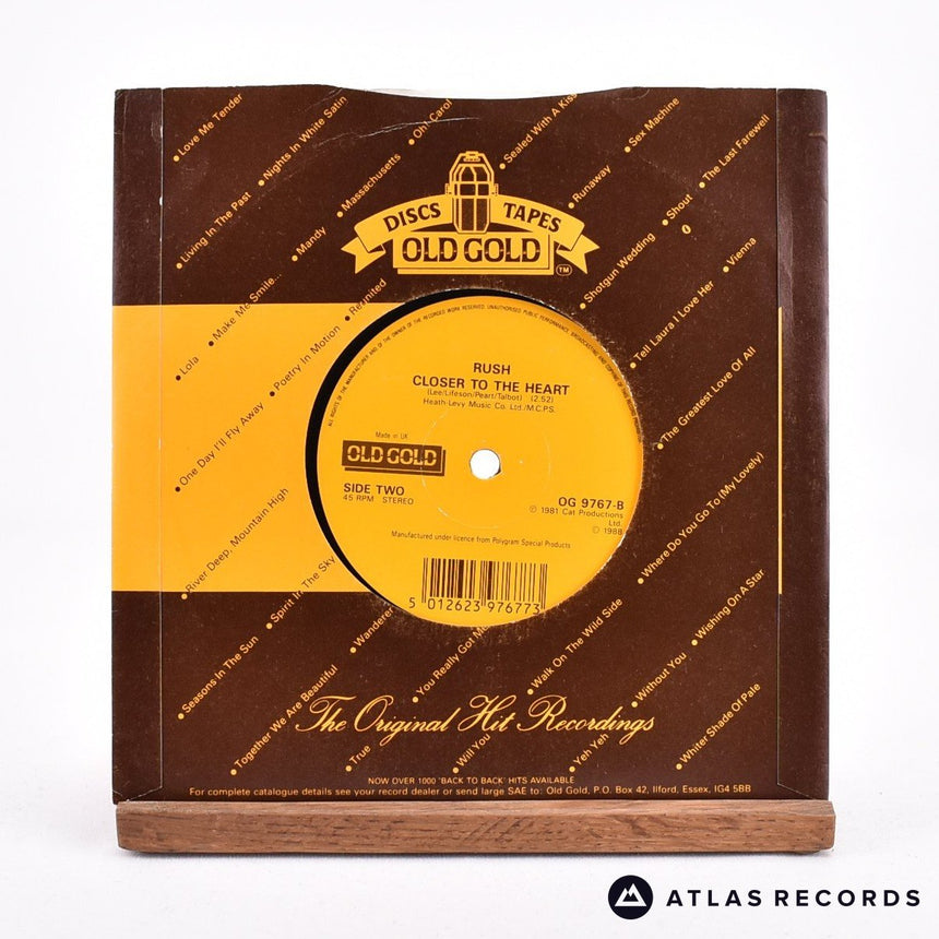 Rush - Spirit Of Radio - 7" Vinyl Record - EX/VG+