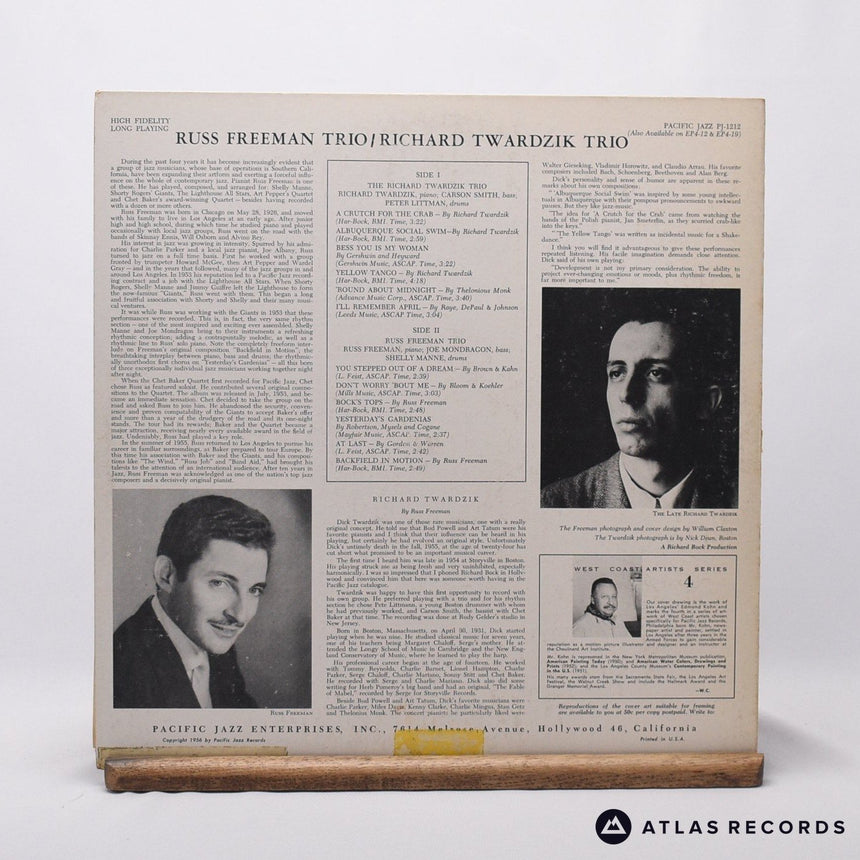 Russ Freeman - Trio - Mono D-2 D-1 LP Vinyl Record - VG/VG+