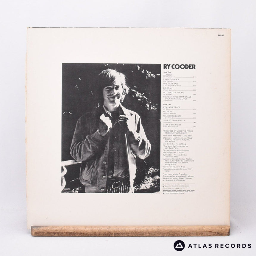 Ry Cooder - Ry Cooder - Reissue Strawberry A-2 B-2 LP Vinyl Record - VG+/EX