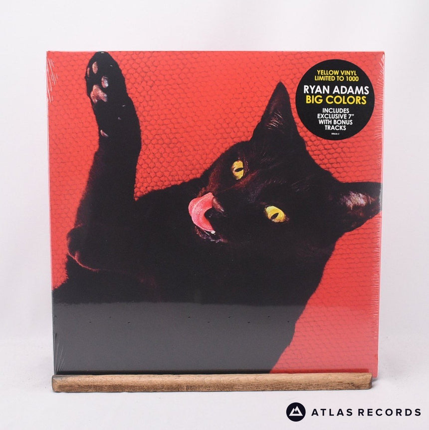 Ryan Adams Big Colors LP + 7" Vinyl Record - Front Cover & Record