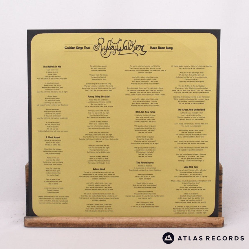 Ryley Walker - Golden Sings That Have Been Sung - LP Vinyl Record - EX/NM