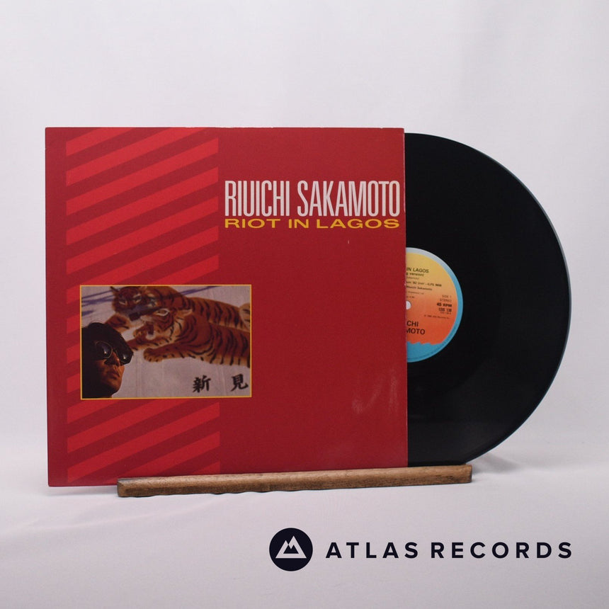 Ryuichi Sakamoto Riot In Lagos 12" Vinyl Record - Front Cover & Record