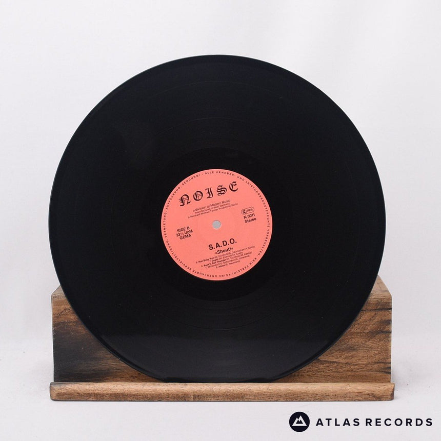 S.A.D.O. - Shout! - Insert LP Vinyl Record - VG+/EX