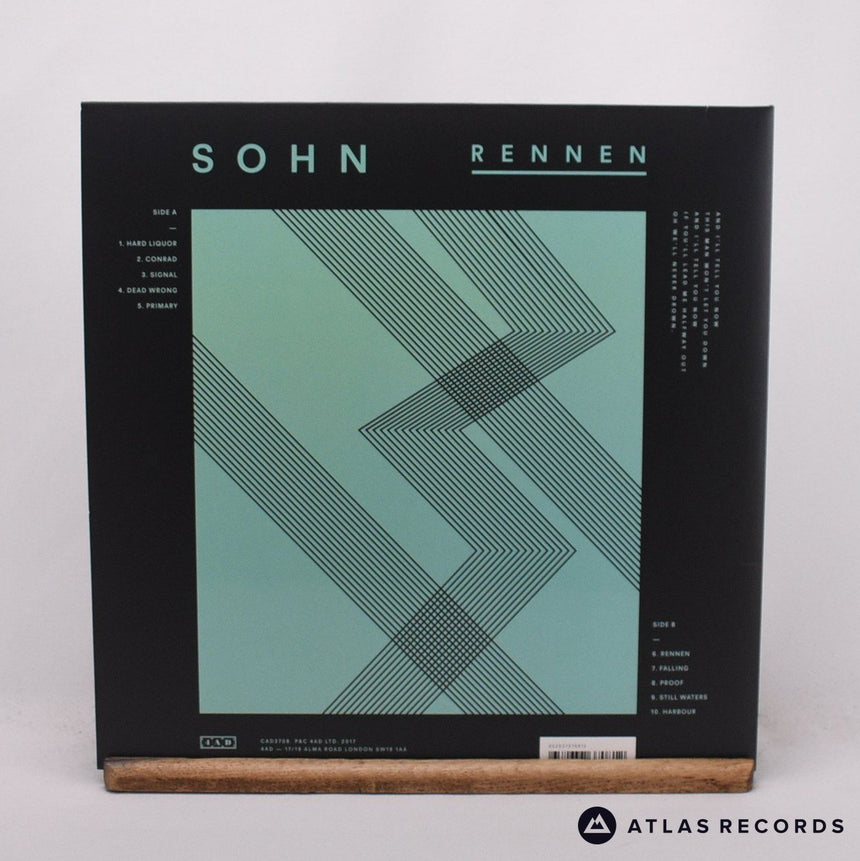SOHN - Rennen - Embossed Sleeve Mpo Gatefold LP Vinyl Record - NM/NM