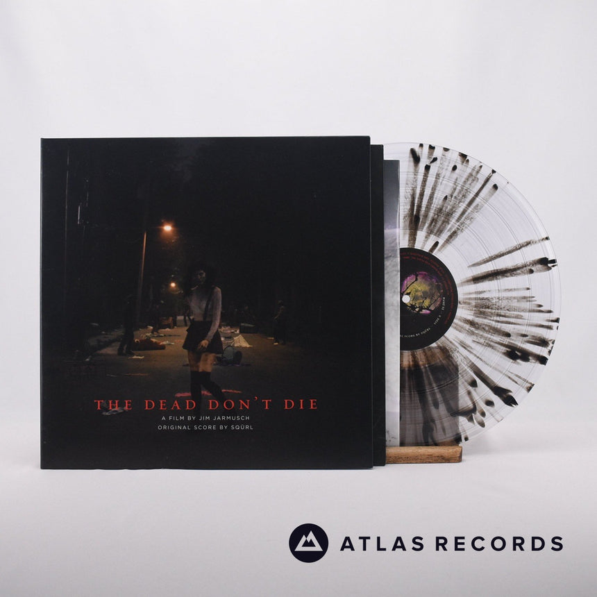 SQÜRL The Dead Don't Die LP Vinyl Record - Front Cover & Record