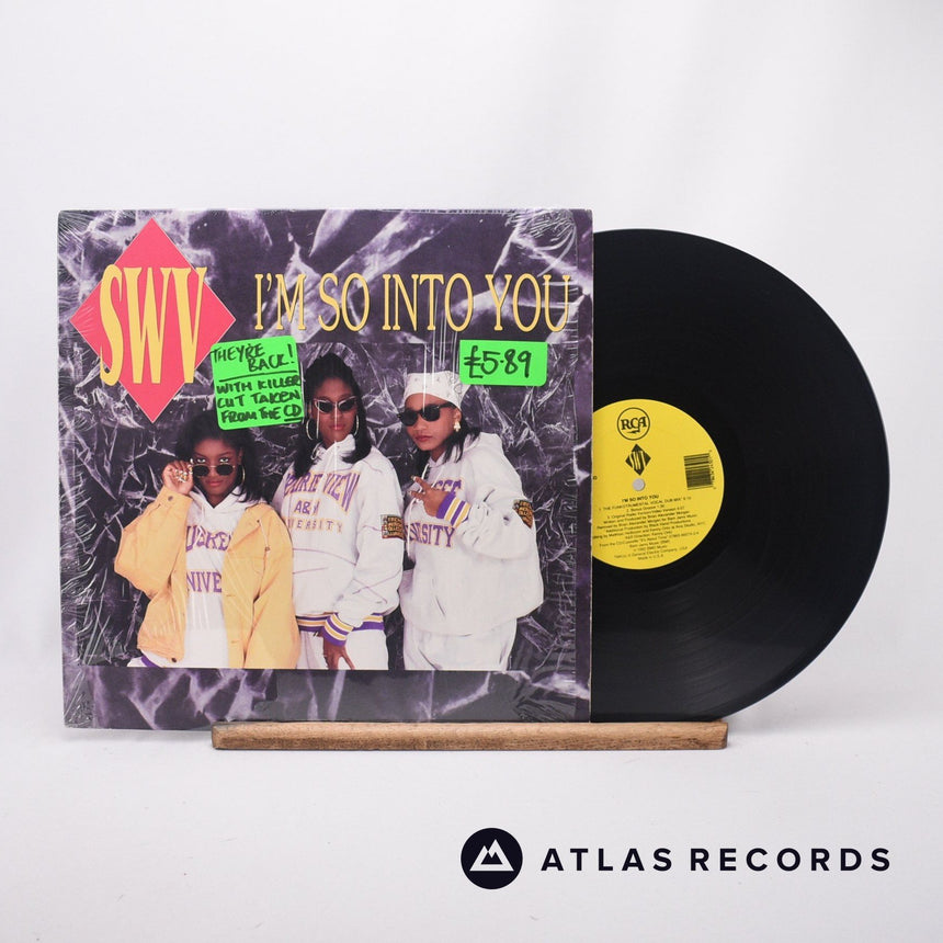 SWV I'm So Into You 12" Vinyl Record - Front Cover & Record