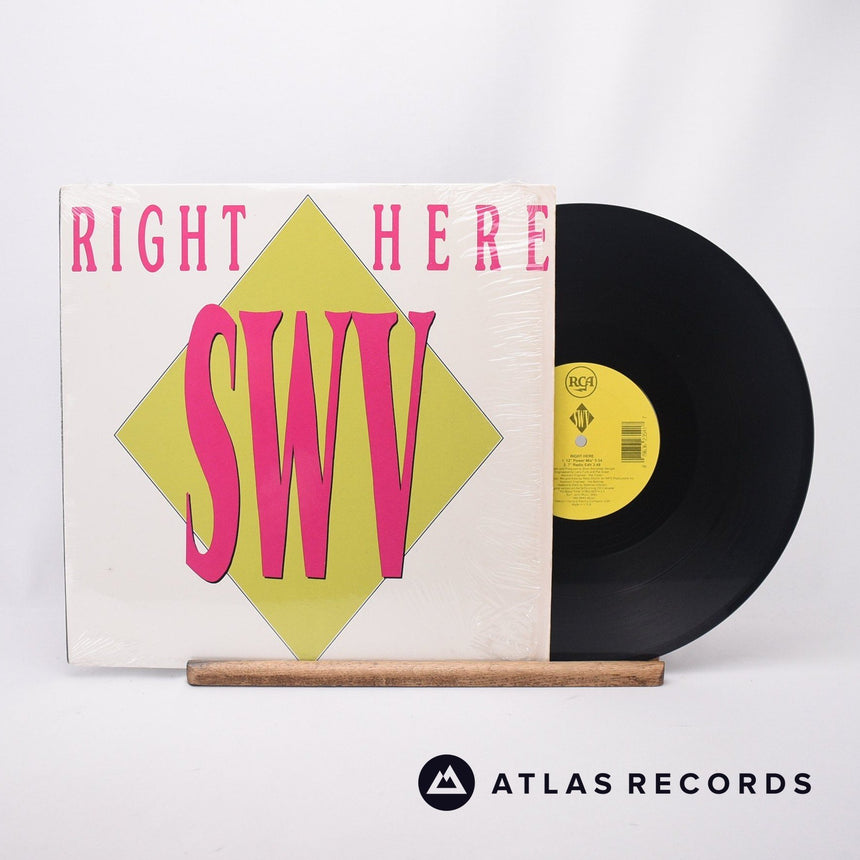 SWV Right Here 12" Vinyl Record - Front Cover & Record