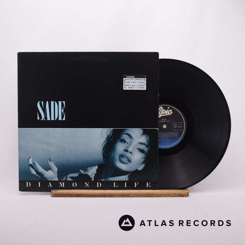 Sade Diamond Life LP Vinyl Record - Front Cover & Record