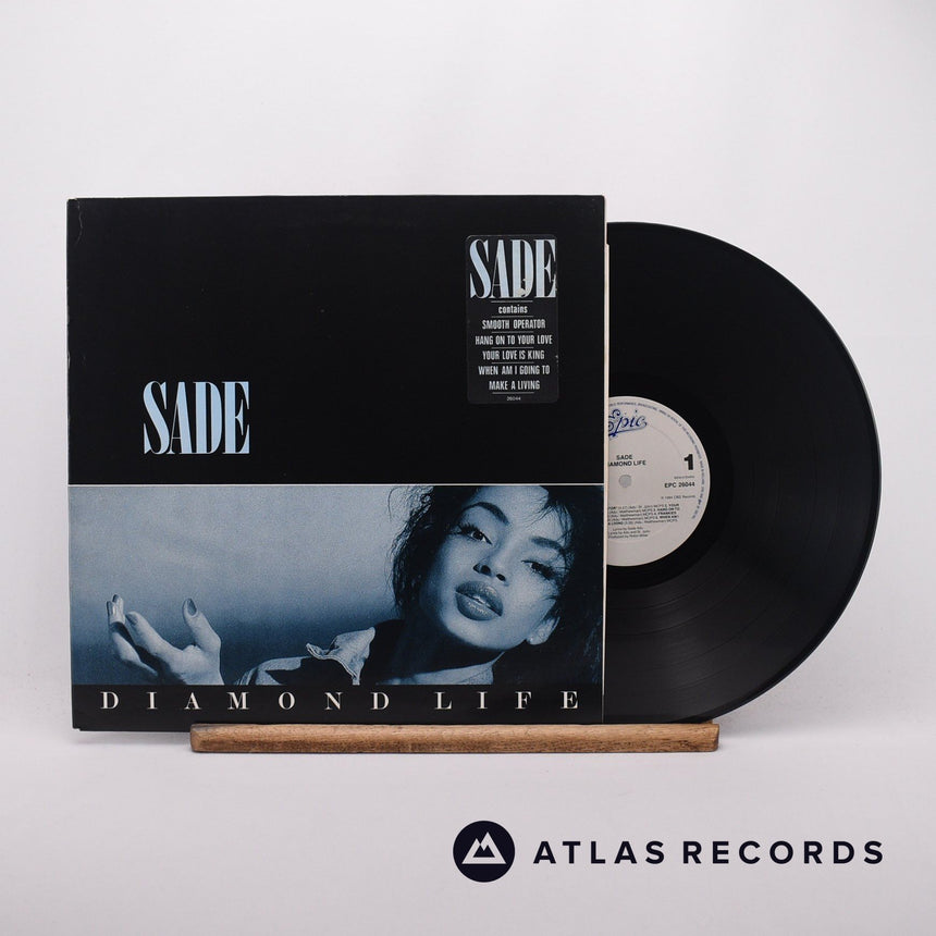 Sade Diamond Life LP Vinyl Record - Front Cover & Record