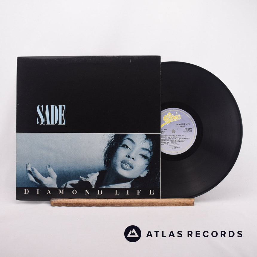 Sade Diamond Life LP Vinyl Record - Front Cover & Record
