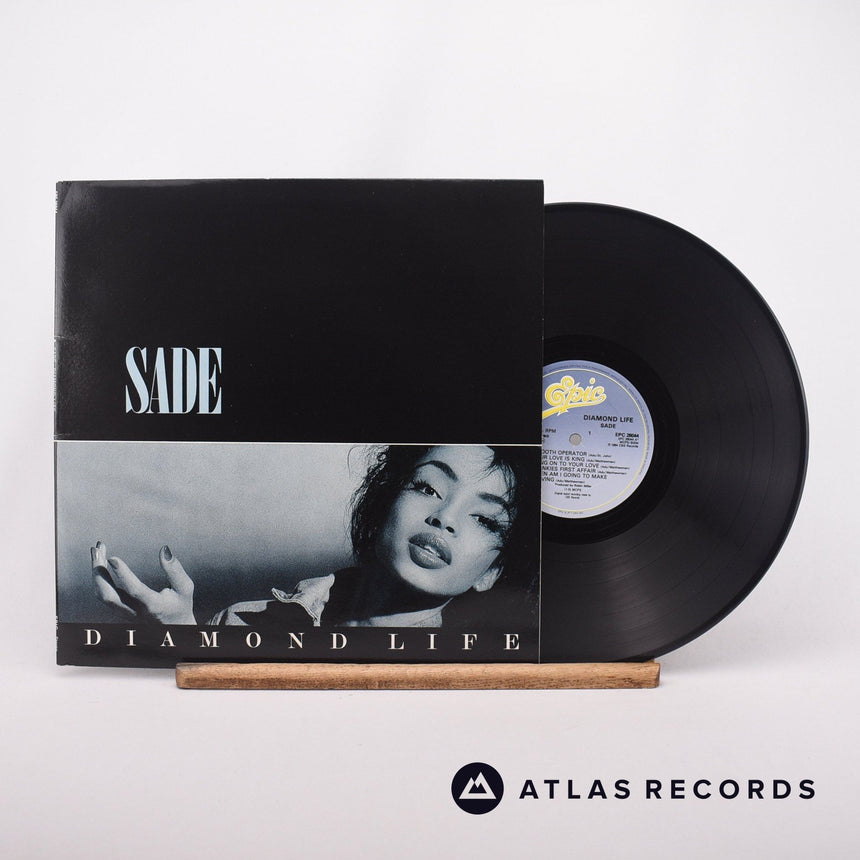 Sade Diamond Life LP Vinyl Record - Front Cover & Record