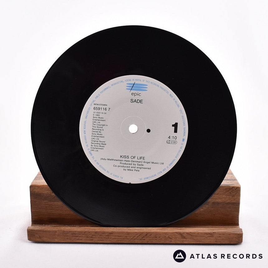 Sade - Kiss Of Life - Demo Promo 7" Vinyl Record - EX/EX