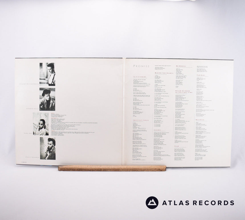 Sade - Promise - Gatefold LP Vinyl Record - VG+/VG+