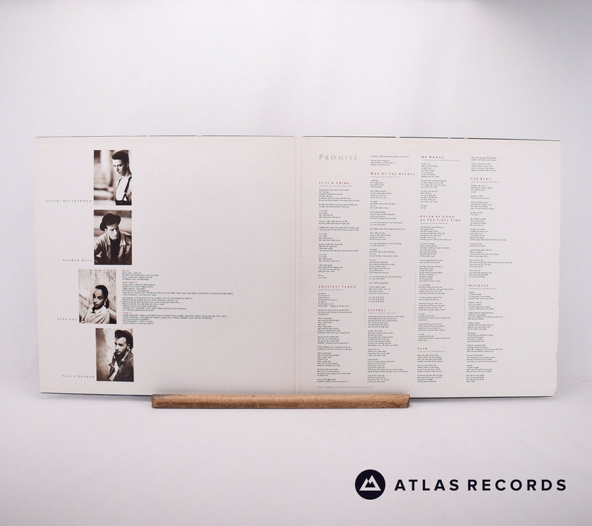 Sade - Promise - Gatefold LP Vinyl Record - EX/EX