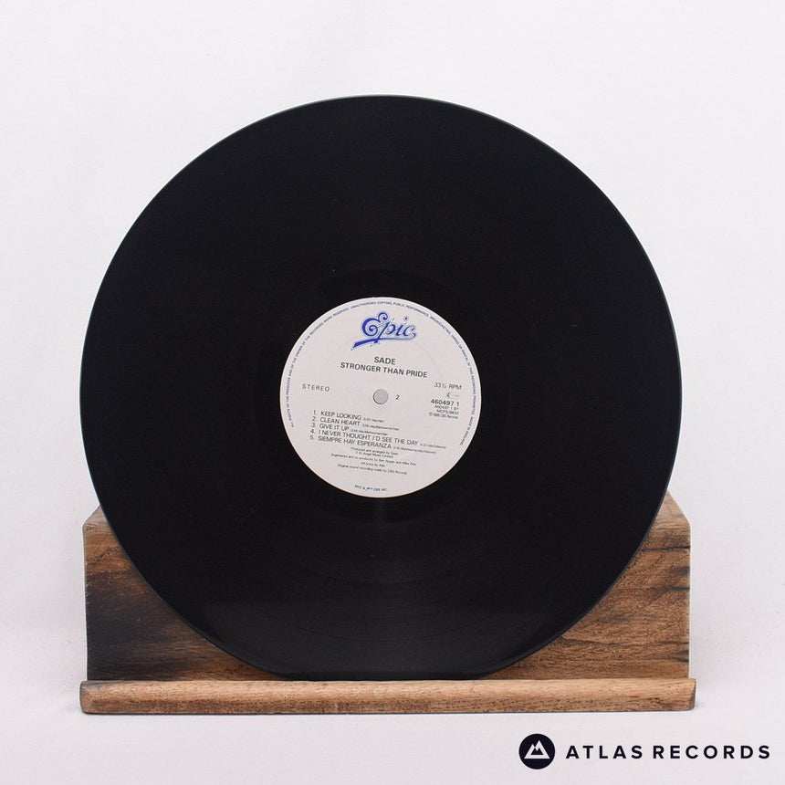 Sade - Stronger Than Pride - LP Vinyl Record - EX/EX