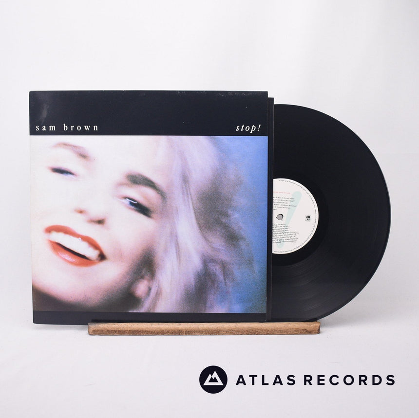 Sam Brown Stop! LP Vinyl Record - Front Cover & Record