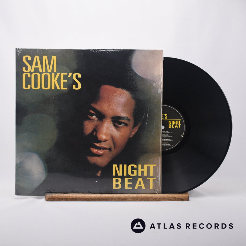 Sam Cooke Night Beat LP Vinyl Record - Front Cover & Record
