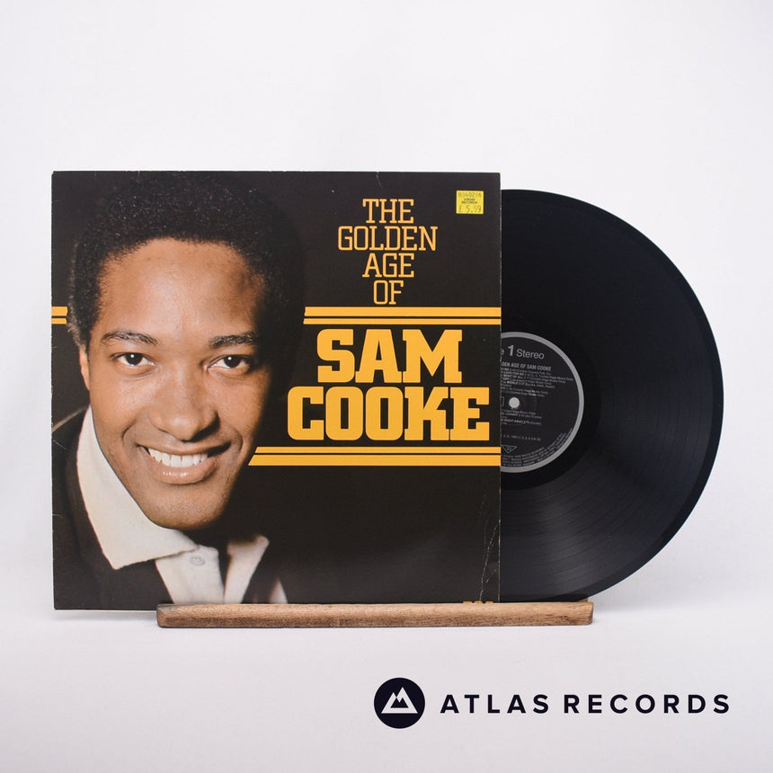 Sam Cooke The Golden Age Of Sam Cooke LP Vinyl Record - Front Cover & Record