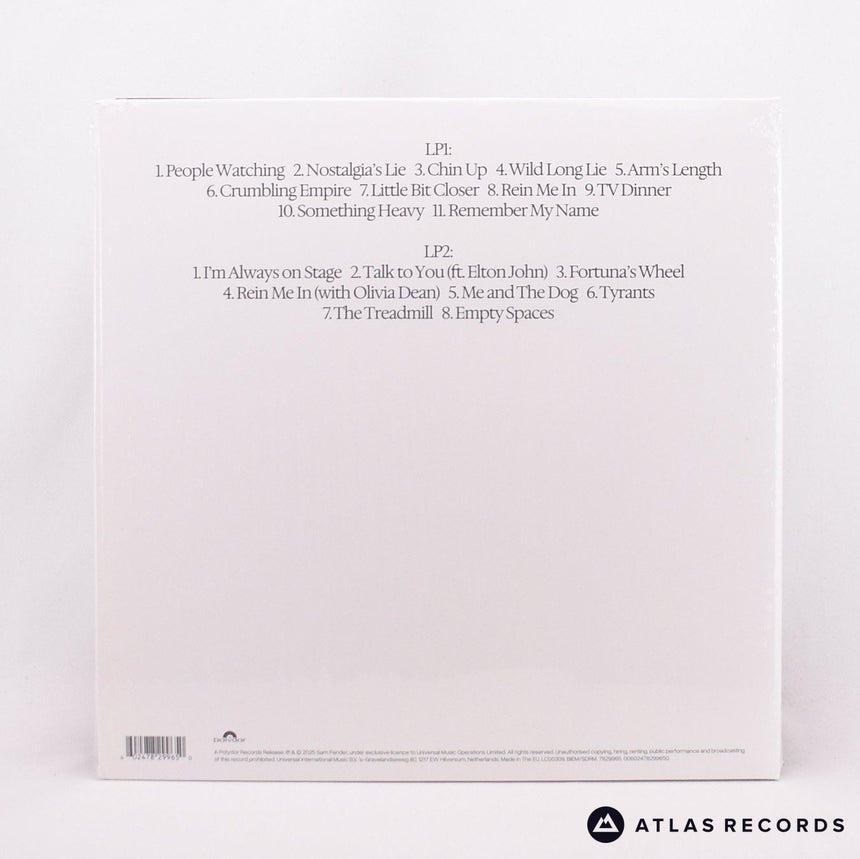 Sam Fender - People Watching - Silver A B C D 2 x LP Vinyl Record - NM/NM