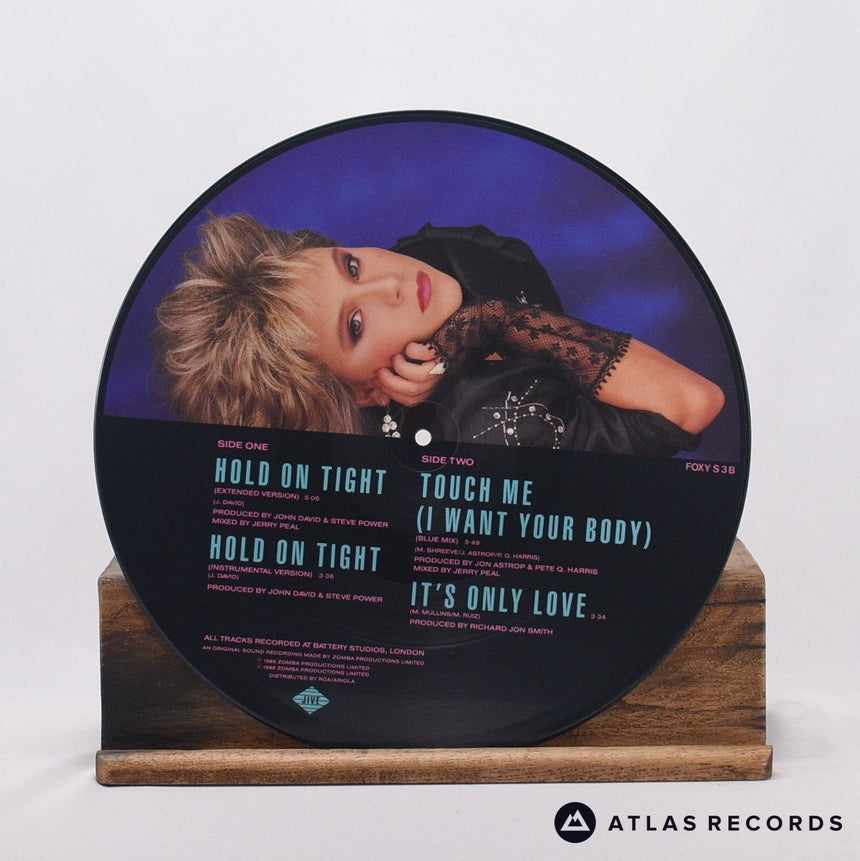 Samantha Fox - Hold On Tight - Damont Picture Disc 12" Vinyl Record -