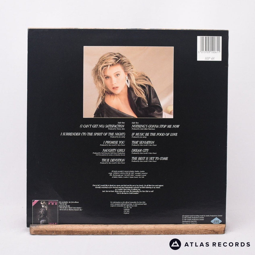 Samantha Fox - Samantha Fox - LP Vinyl Record - EX/VG+