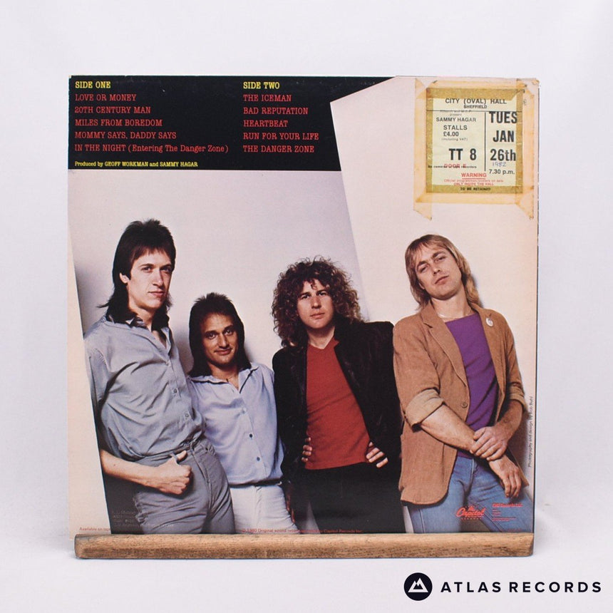 Sammy Hagar - Danger Zone - Htm LP Vinyl Record - VG+/VG+