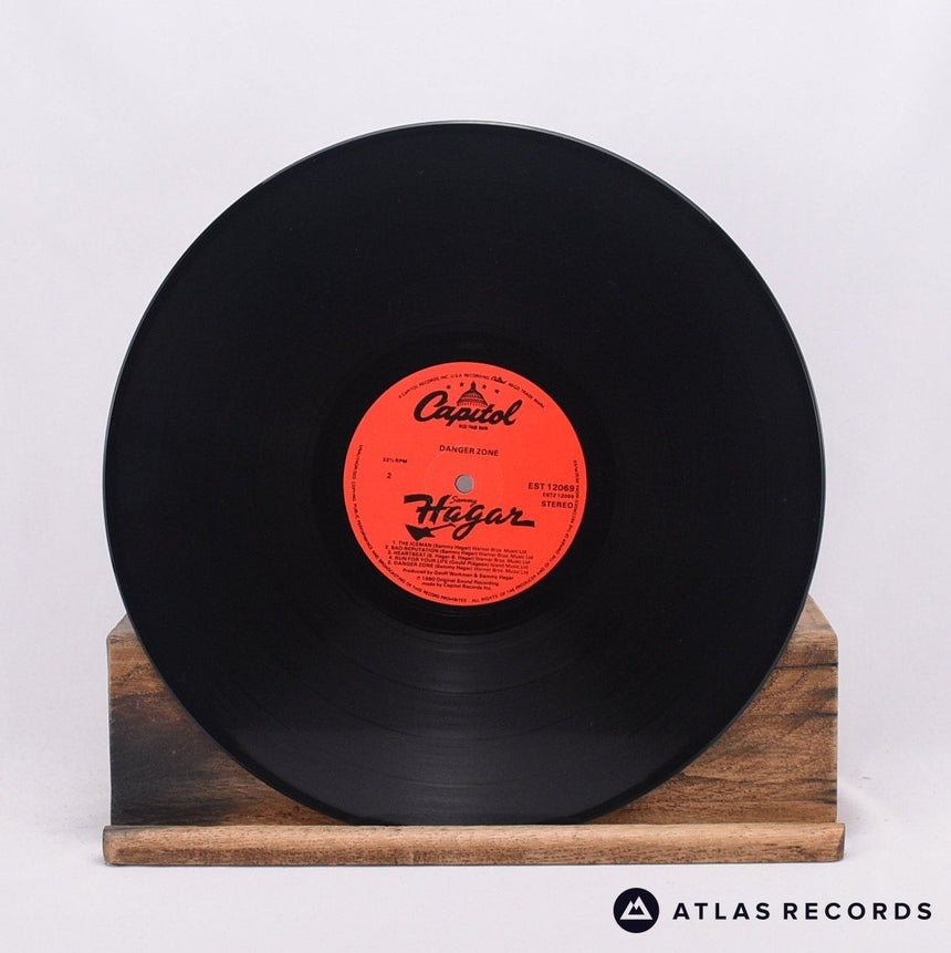 Sammy Hagar - Danger Zone - Htm LP Vinyl Record - VG+/VG+