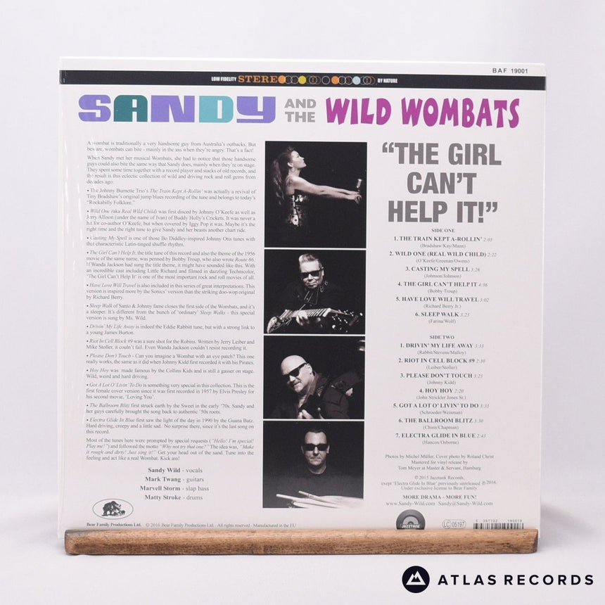 Sandy And The Wild Wombats - The Girl Can't Help It - LP Vinyl Record - NM/EX