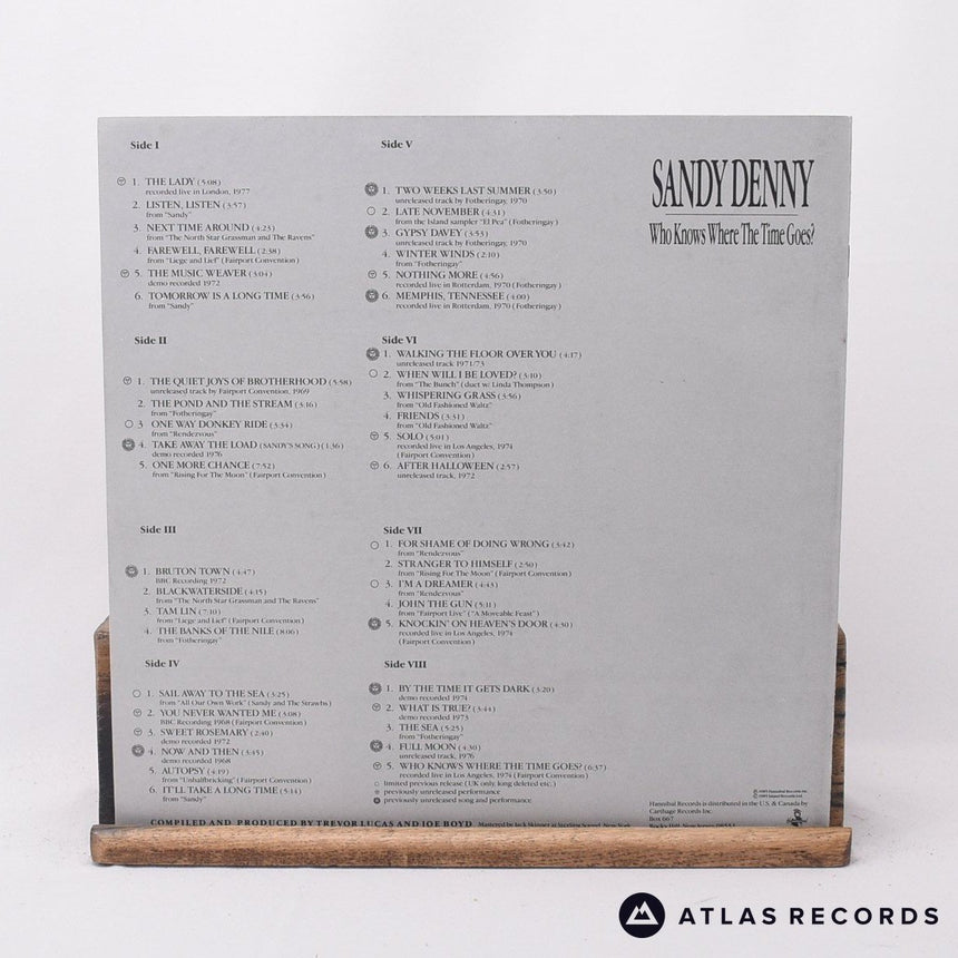 Sandy Denny - Who Knows Where The Time Goes? - 4 x LP Vinyl Record - EX/EX